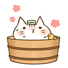 [LINEスタンプ] ふっくらにゃんこ