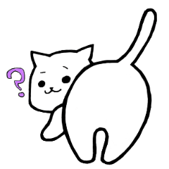 [LINEスタンプ] ケツネコ