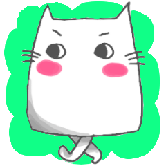 [LINEスタンプ] メジェド猫さま