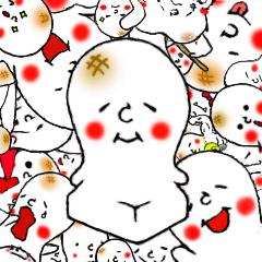 [LINEスタンプ] もちおくん