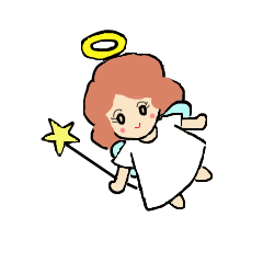 [LINEスタンプ] 天使のジェルちゃん