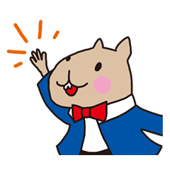 [LINEスタンプ] ハピカラちゃん