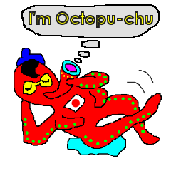 [LINEスタンプ] Octopu-chu