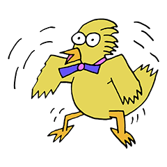 [LINEスタンプ] The Magic Chicken