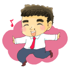 [LINEスタンプ] ビジネスマン ユウキ