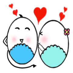 [LINEスタンプ] やさしい悪魔くんと可愛いマルちゃん