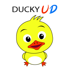 [LINEスタンプ] DuckyUDの画像（メイン）