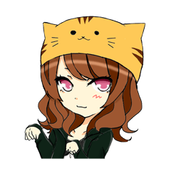 [LINEスタンプ] 猫女子ミー子