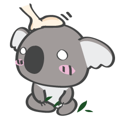 [LINEスタンプ] There, There, Koala