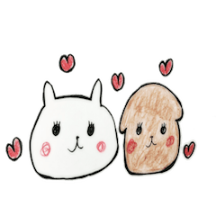 [LINEスタンプ] 猫ときどき犬