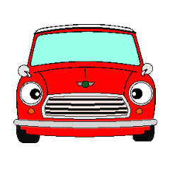 [LINEスタンプ] 愛車でメッセージ