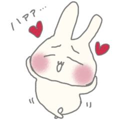 [LINEスタンプ] 儚うさぎ・チビ