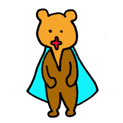 [LINEスタンプ] クマの助と仲間たち