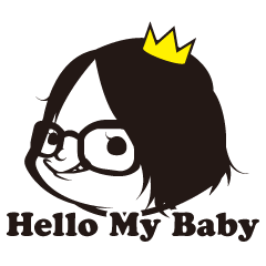 [LINEスタンプ] ハロベビ「Hello My Baby」