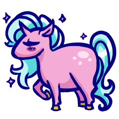 [LINEスタンプ] Fat Unicorns