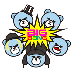 [LINEスタンプ] KRUNK  x  BIGBANG