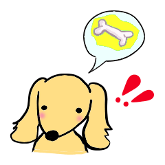 [LINEスタンプ] ダックスのメイ ちゃん