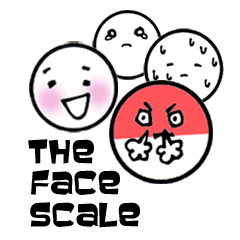 [LINEスタンプ] ザ・フェイススケール