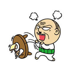 [LINEスタンプ] 近所のおじさん