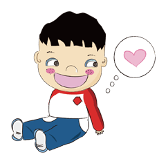 [LINEスタンプ] Cute Little Henry Boy