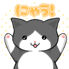 [LINEスタンプ] ネコのゆぅちゃん