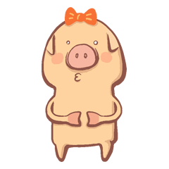 [LINEスタンプ] Bubby Piggy