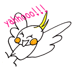 [LINEスタンプ] オカメインコ さくらchu！