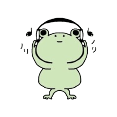 [LINEスタンプ] I'm Frog