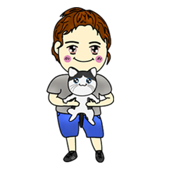 [LINEスタンプ] Devue and Ferfie