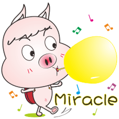 [LINEスタンプ] Lucky Pigs and Funny Wolf (Part 2)