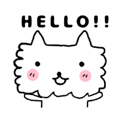 [LINEスタンプ] ほんわかモコモコ