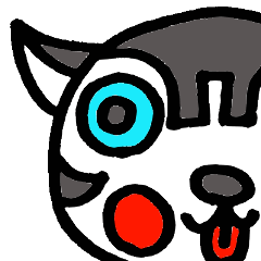 [LINEスタンプ] ハスキー犬の叫び