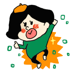 [LINEスタンプ] 代弁するジューシーリップス