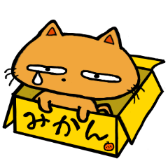 [LINEスタンプ] 猫のジェビッツ君とまゆろー君（日本語版）