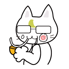 [LINEスタンプ] 仕事に恋愛、時々コスプレ。ぼくはねこ太。