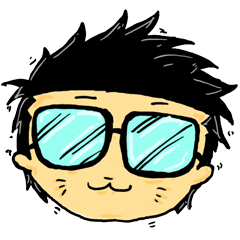 [LINEスタンプ] Little Glasses