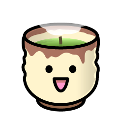 [LINEスタンプ] おもてなし湯呑み茶碗