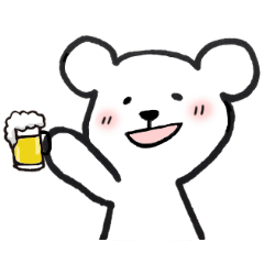 [LINEスタンプ] 癒しろくまさん