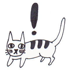 [LINEスタンプ] ネコのことば