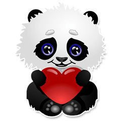 [LINEスタンプ] Muni Panda