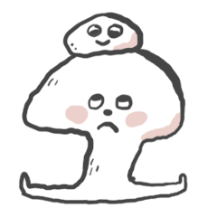 [LINEスタンプ] Mitsutake and Pet Rock