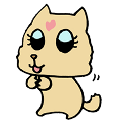 [LINEスタンプ] ごますりワンちゃん