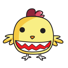 [LINEスタンプ] Nonsense Chicky Vol. 1