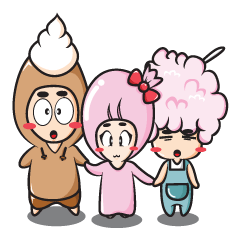 [LINEスタンプ] very Sweet Friends