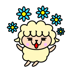 [LINEスタンプ] 羊のヨーちゃん