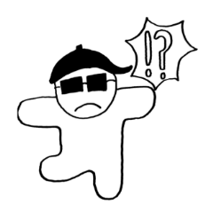 [LINEスタンプ] グラサン君