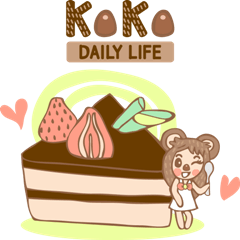 [LINEスタンプ] KoKo 's Daily Life