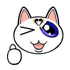 [LINEスタンプ] 三毛猫 J 3