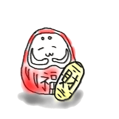 [LINEスタンプ] does not fall jun