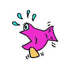 [LINEスタンプ] ゆかいな魚ちゃん